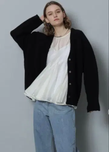 카듀네 복슬복슬 V 가디건