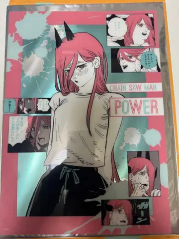 체인소 맨 클리어 포스터 컬렉션 파워