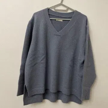 Loungedress V넥 빅 니트