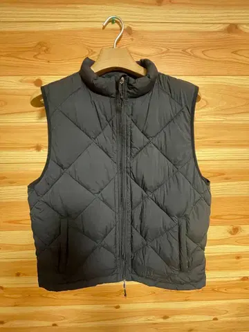 WAX 블랙 다운 베스트 L 사이즈