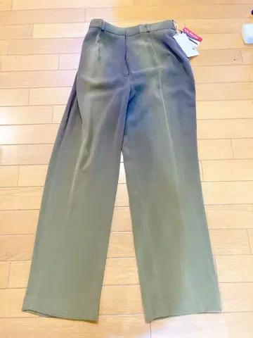 말차 색상 여성 팬츠 여성복 롱 바지 일본제 [미사용 새상품]