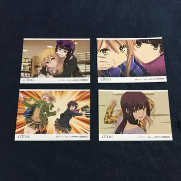 citrus 사브로 우타 특전 브로마이드 4장 세트
