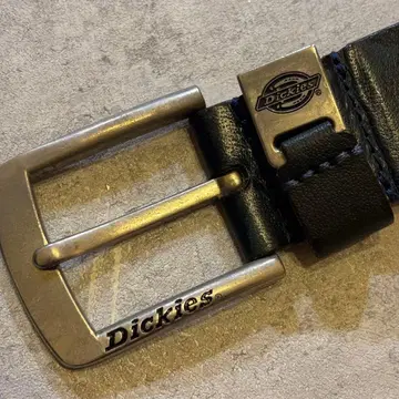 Dickies 블랙 가죽 벨트 디키즈 벨트