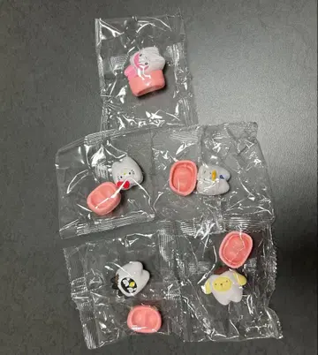 산리오 캐릭터즈 모두 함께 되자! 이 5종 세미 컴프 세트