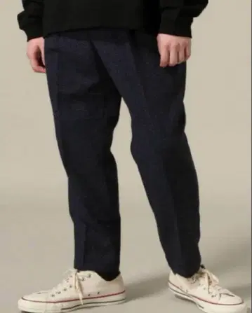 BC STOCK 이지 슬랙스 팬츠 네이비 베이스