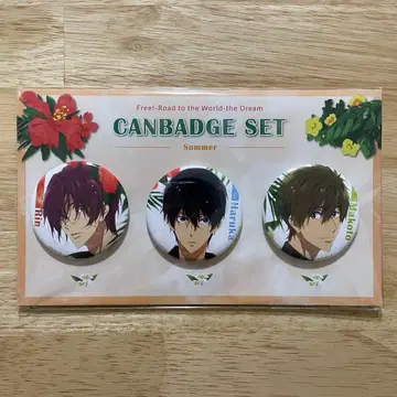 Free! 캔뱃지 summer
