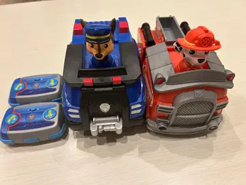 퍼피 구조대 리모컨 자동차 2대