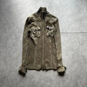 archive grunge drivers knit y2k beige
