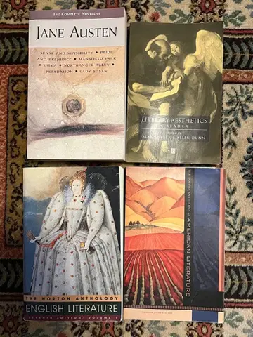 영국 문학, 미국 문학 외국도서 4권 1권은 새상품