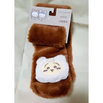 [미사용 새상품] 치이카와 토끼 miniso 머플러 중국 한정판