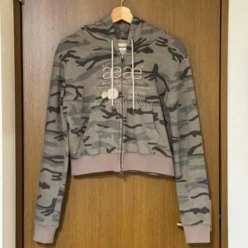 aeae 카모 패턴 카모플라쥬 패턴 후드 부착 후드티