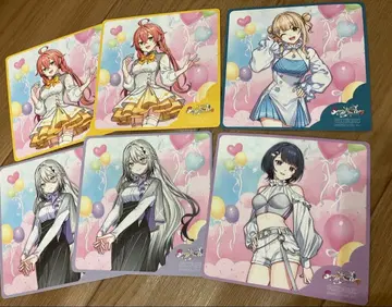 [ 익명 배송 ] Idios 마네키네코 코스터 묶음 판매 6개