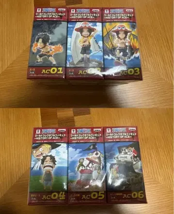 월드 컬렉터블 피규어 원피스 히스토리 오브 에이스 전종