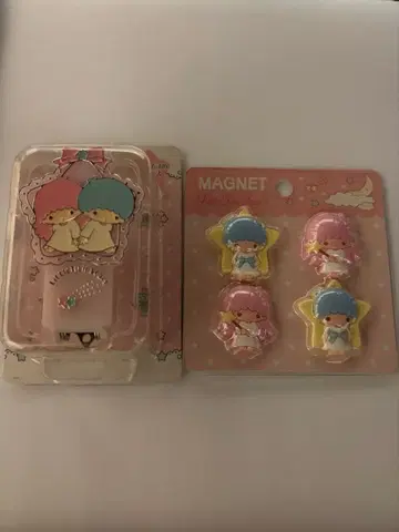 산리오 리틀트윈스타 스테이플러 마그넷 키키라라