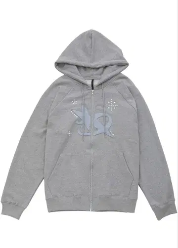 FLAREUP 지퍼 후디 그레이