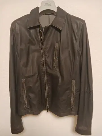 가죽 자켓 사이즈 48 아르마니