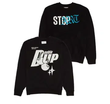 TAIN DOUBLE PUSH 더블업 크루넥 맨투맨 L