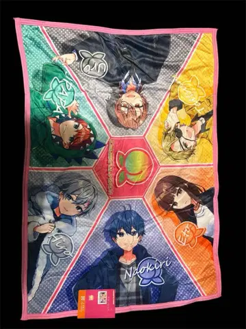 택 포함 새상품! 컬러풀 피치 담요 무릎담요*70 x 100 cm