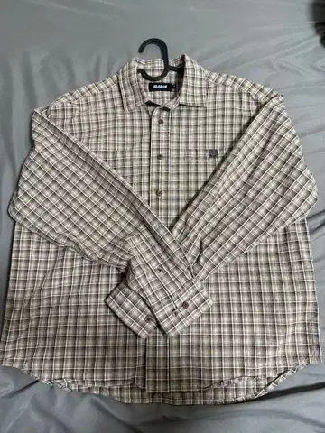 XLARGE 체크 무늬 긴팔 셔츠 XLARGE