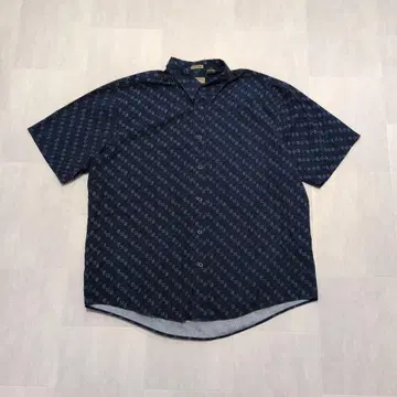 남성용 셔츠 꽃무늬 반팔 카리유시 의류 하와이안 셔츠 XL