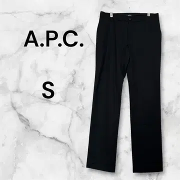 A.P.C. 아페쎄 슬랙스 팬츠 블랙 S