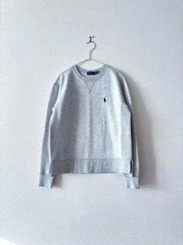 랄프 로렌 맨투맨 슬릿 그레이 XS