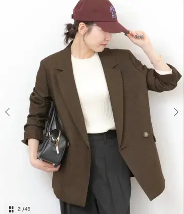 relume 테일러드 자켓 브라운 36