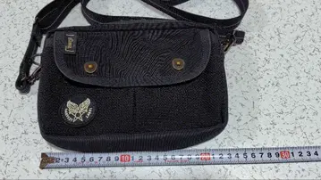 하베스트 라벨 숄더 백 블랙