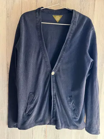 니코앤드 unstudied 맨투맨 가디건 인디고