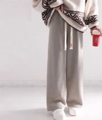 [ 자바 콜라보 ] 릴랙시한데 스타일리시하기까지! 속기모 와이드 팬츠