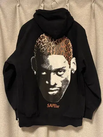 SAPEur 로드맨 레오파드 후디 XL