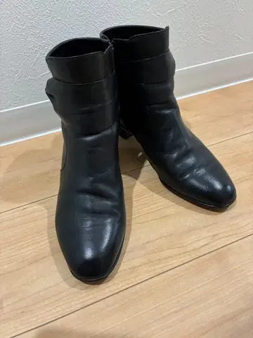 [겨울 밑창 우천 겸용] 긴자 요시노야 하프 부츠 23cm