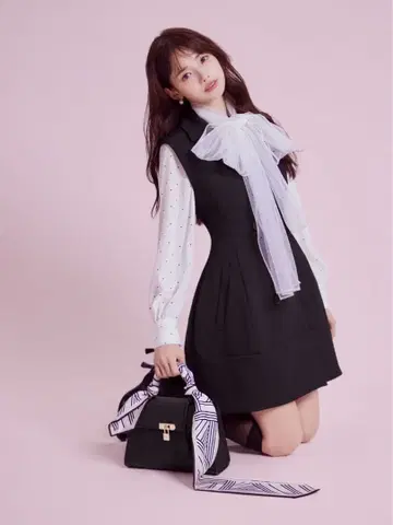 SNIDEL 콘스트럭트 미니 원피스