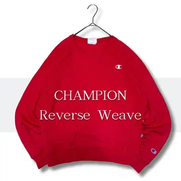 Champion 리버스 위브 맨투맨 빨간색 M 스테디셀러 인기
