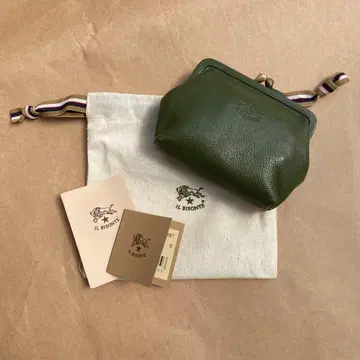 일비종떼 가마구치 파우치 미니 지갑 코인 케이스 동전 지갑 그린