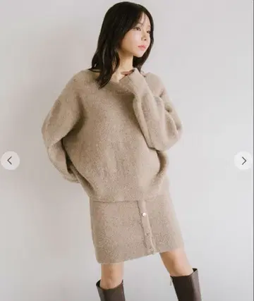 세트 판매 스팽글 풀오버 스커트