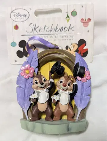 디즈니 오너먼트 칩앤데일