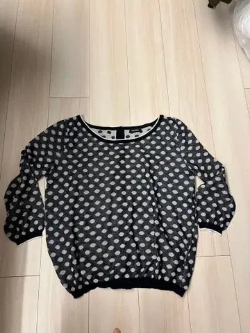 MAX&Co. 도트 무늬 니트 가디건