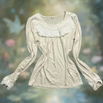 00s 리본 프릴 트위드 레이스 페어리 그런지 모리걸 코켓