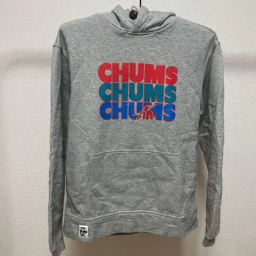 S 참스 속기모 호두 단추 풀오버 후드티