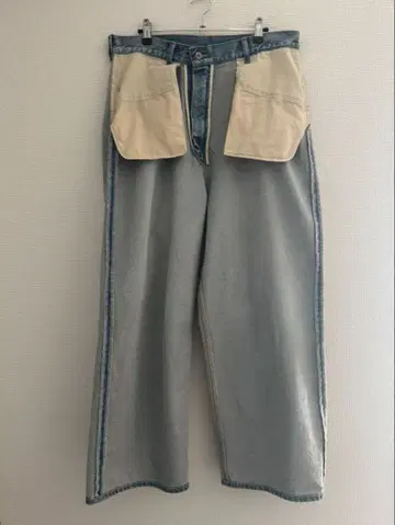 INSCRIRE loose Fit Inside Out Denim