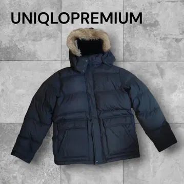 UNIQLO 블랙 다운 자켓