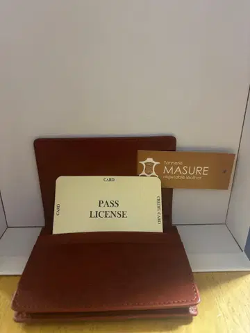 masure 가죽 명함지갑