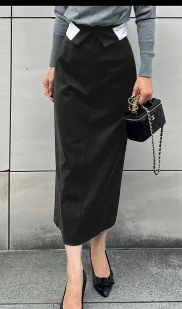 JENNE 카머벨트 스커트 L