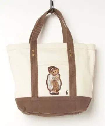 캔버스 스몰 Polo 베어 토트 컨디션 최상