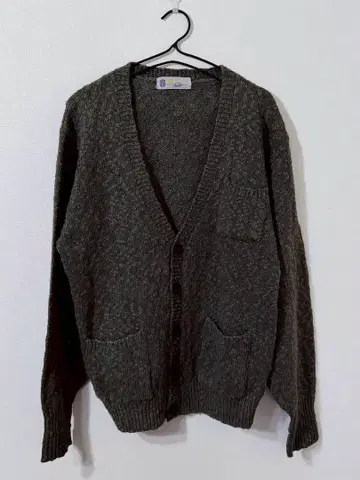 아쿠아 스큐텀 코튼 니트 가디건