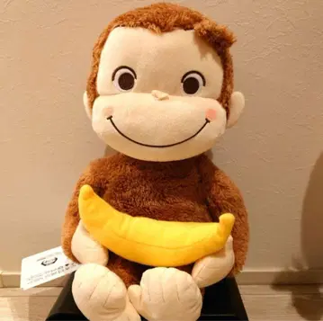 [오자루의 조지] 빨간 볼 L 봉제 인형 바나나