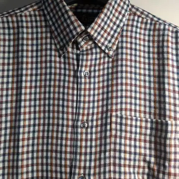 Fa-Shion Collection 체크 무늬 긴팔 셔츠