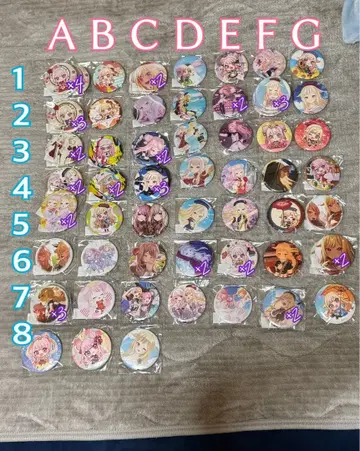 히메히나 신춘 가챠 2024, 2025 캔뱃지 클리어 카드 낱개 판매