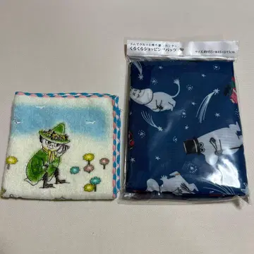 무민 에코백 & 손수건